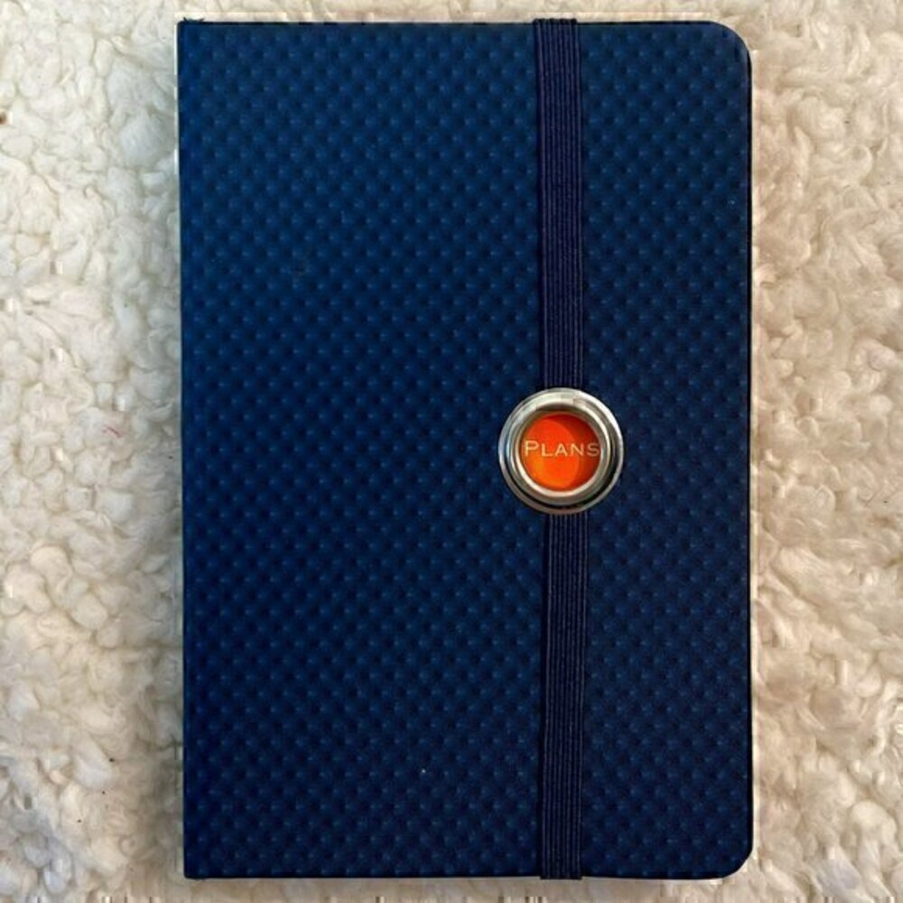 ☀️2/$14☀️C.R. Gibson/Markings "Plans" Lined Journal Notebook